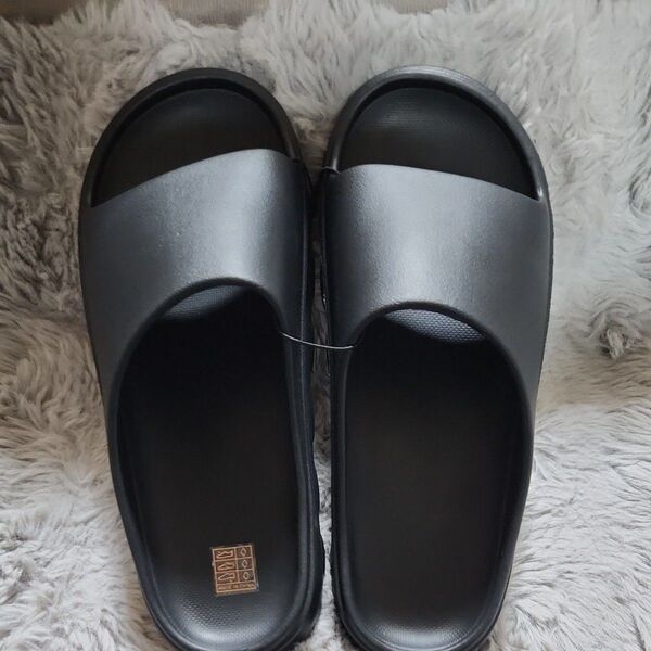 サンダル 黒 ブラック 新品 未使用