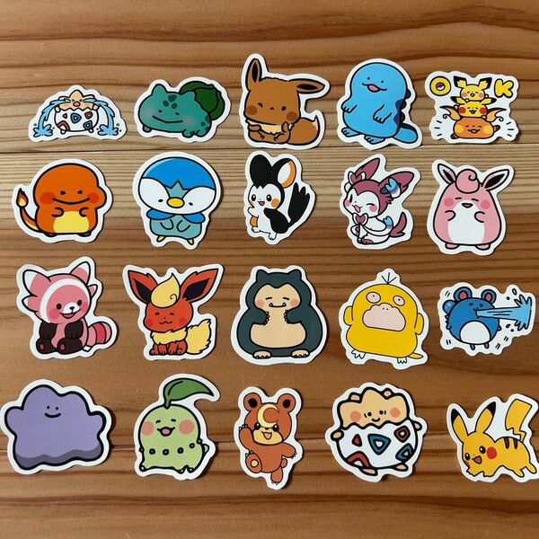 ポケモン ステッカー シール ③