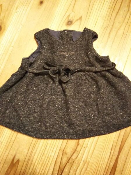80cm コムサデモード のシックなワンピース 女の子 結婚式などにも◎ COMME_CA_DU_MODE