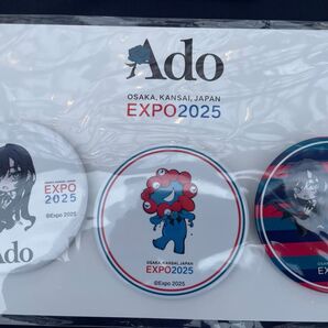 新品 未使用 ado 万博限定 みゃくみゃくコラボ 缶バッチ