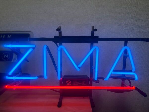 『値下げ』ZIMA ネオン管 ジーマ ディスプレイ デッドストック 看板