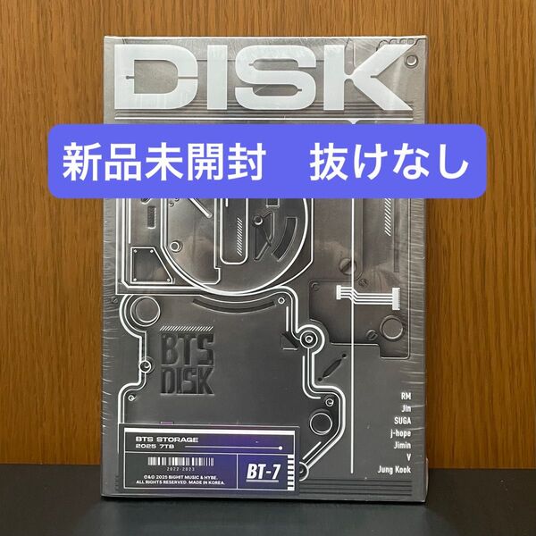 BTS DISK 7Moments 新品未開封 抜けなし