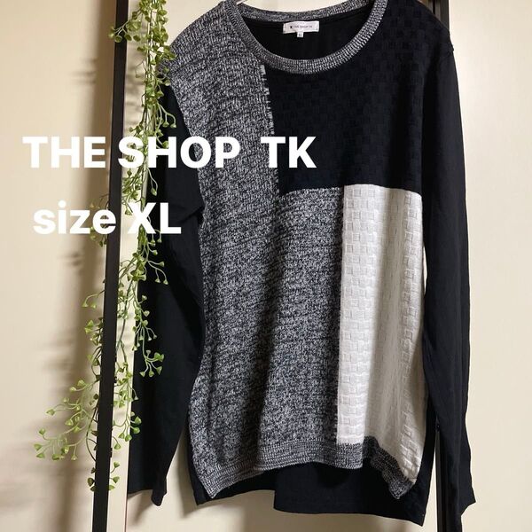 THE SHOP TK 薄手ニット トップス XL