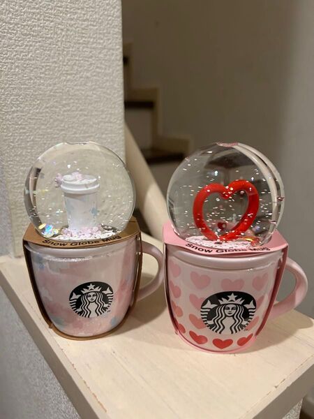 スターバックス スノーグローブ 2個セット