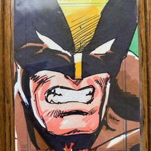 ウルヴァリン 直筆スケッチ 1/1 X-Men Archives SketchaFEX sketch card