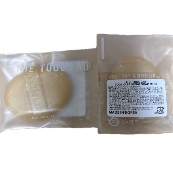 THE TOOL LAB TOOL CLEANSING SOAP MINI 75g×2個