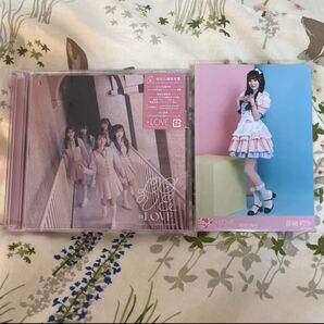 =LOVE イコラブ とくべチュ、して / 恋人以上、好き未満 CD TypeB 音嶋莉沙 生写真 イコノイジョイ ダイナー