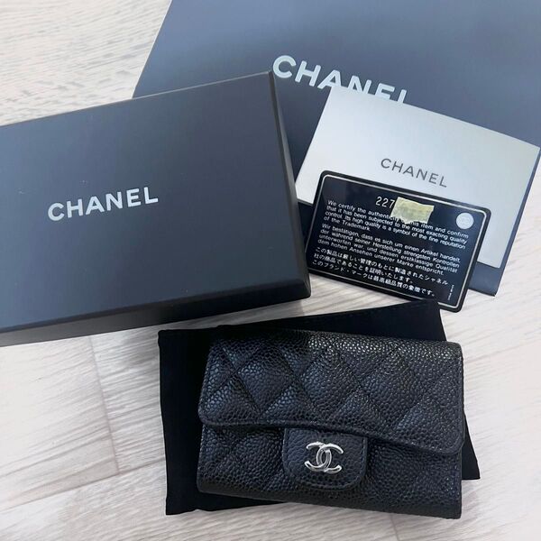 シャネル クラシックフラップカードケース CHANEL