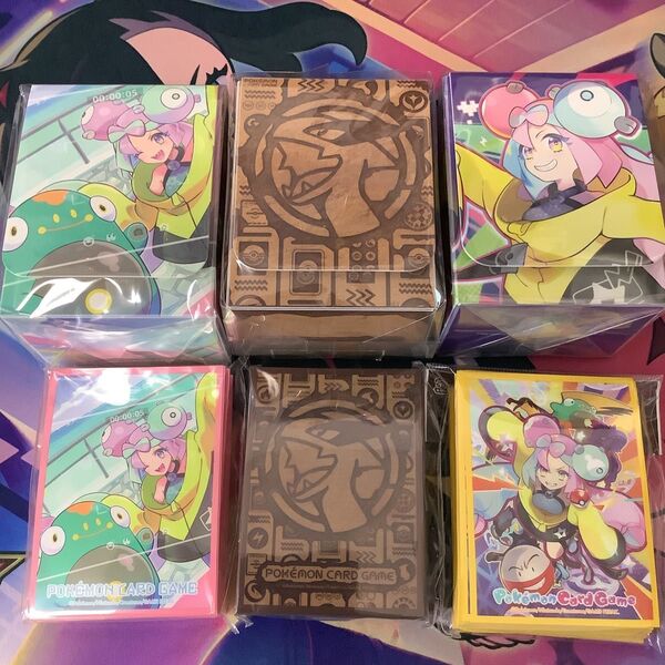ポケモンカードゲーム デッキシールド デッキケース 6個セット