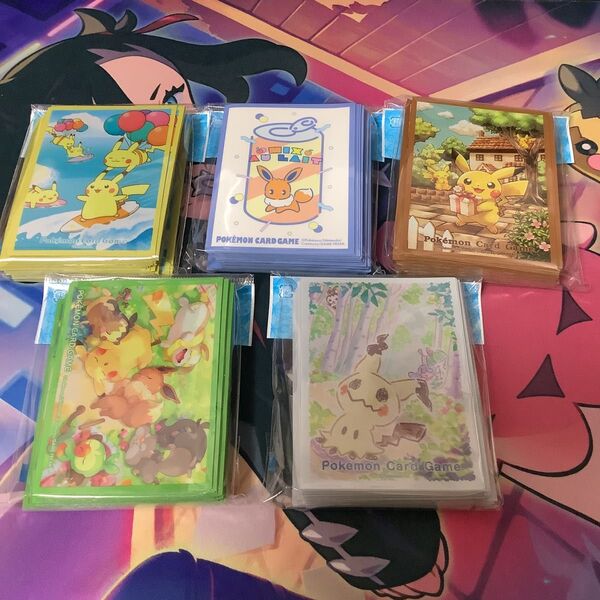 ポケモンカードゲーム デッキシールド 5点セット