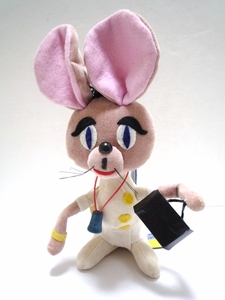 60’s ビンテージ M.D MOUSE ネズミ マウス ドリームペッツ DREAM PETS ぬいぐるみ JAPAN 聴診器&カバン付 R.DAKIN社 ラベル付 20cm位 レア