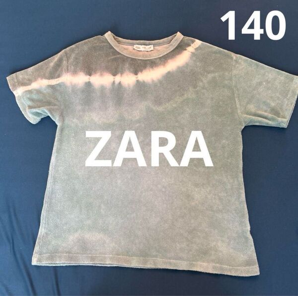 ZARA ザラ カットソー Tシャツ タオル生地のよう 140