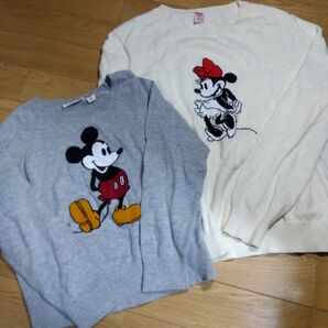 UNIQLO セーターお揃いコーデ ディズニー