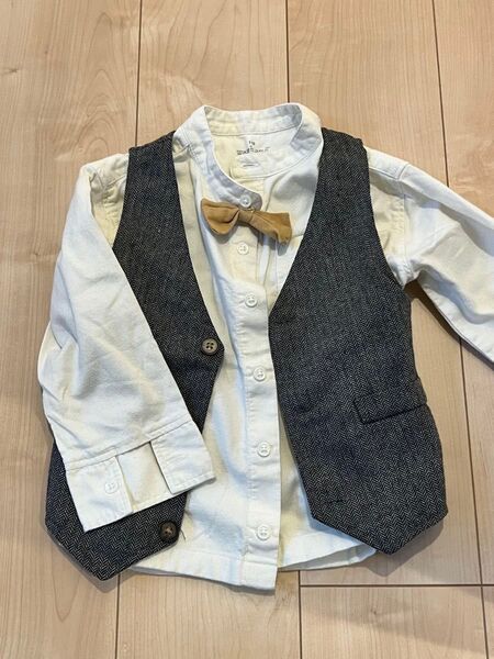 子供服 シャツ ベスト ボーイズ キッズ 発表会 SHEIN