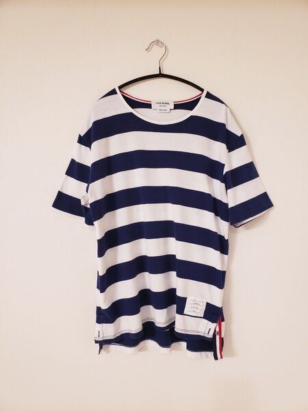 ボーダー柄半袖Tシャツ ボーダー 半袖Tシャツ L