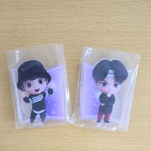 TinyTAN アクリルスタンド JUNGKOOK、JIN 2個セット