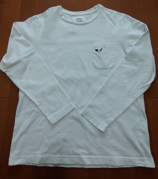 ホワイト ロングTシャツ