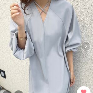 クロスリボンマーメイドワンピース