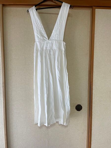 ZARA キャミソールワンピース 白