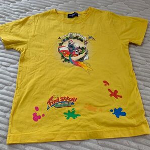 スティッチとミッキーの珍しいTシャツ 140