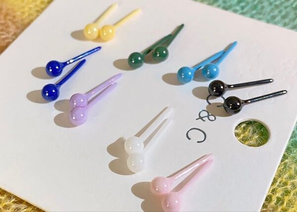 ピアス 金属アレルギー対応 セラミック ファーストピアス セカンドピアス