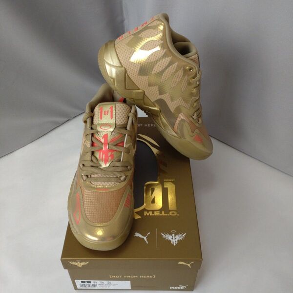 #PUMA MB.01 ROTY ラメロ・ボール 28cm ゴールド 未使用