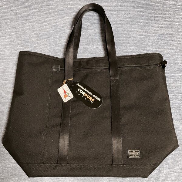 【未使用品】 ポーター PORTER トートバッグ テンション 627-06562 ブラック 日本製 吉田カバン