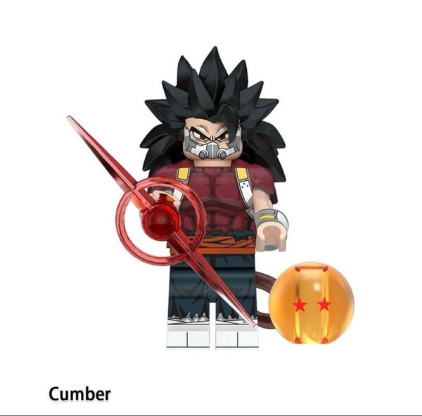Cumberのフィギュア、ドラゴンボール付き。