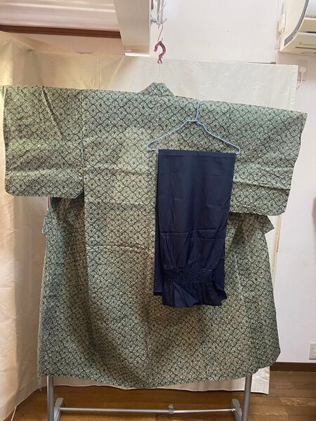 Y メンズ 浴衣と兵児帯セット 祭り イベント 和服 和物 和装 和風