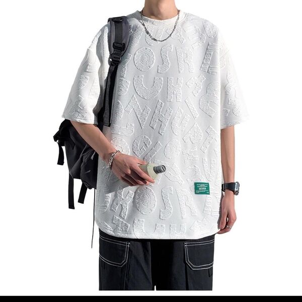 メンズ 夏服 Tシャツ 半袖 丸首 無地 大きいサイズ 薄手 柔らかい おしゃれ トレンド 無地 速乾性 ゆったり