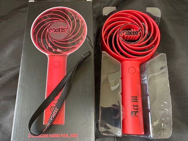 G-DRAGON 2017 WORLD TOUR ソウルコン ハンドファン赤