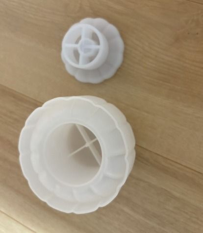 シリコーンモールド かぼちゃ 収納ケース 蓋付き エポキシ樹脂 DIY 手作り