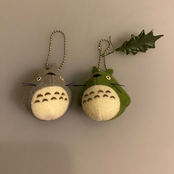 ジブリ となりのトトロ キーホルダー マスコット 2個セット