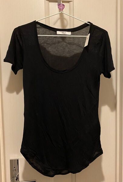 AZUL by moussy 半袖Tシャツ 黒 サイズM