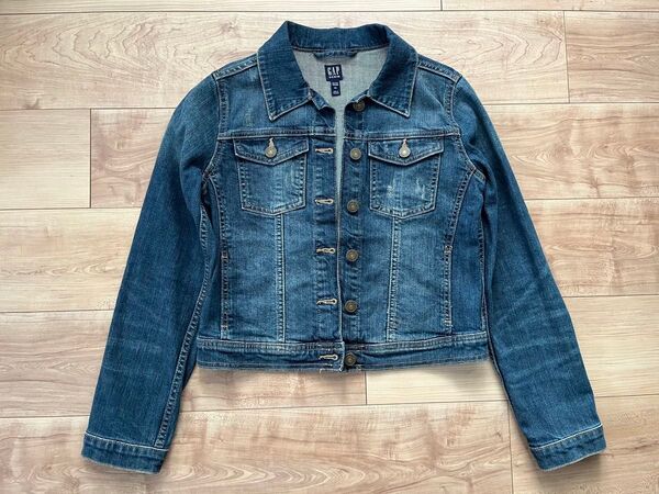 ▲美品 GAP ギャップ キッズ デニム ジャケット ジージャン XXL 160