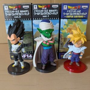 孫悟飯 ピッコロ ベジータ ドラゴンボールワーコレ 3体セット ワールドコレクタブルフィギュア WCF