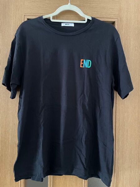 WEGO END ロゴTシャツ 黒 ブラック Lサイズ