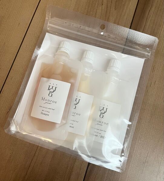 モンローグレイス シャンプー トリートメント トリートメントディープ お試し用 3Days Pack