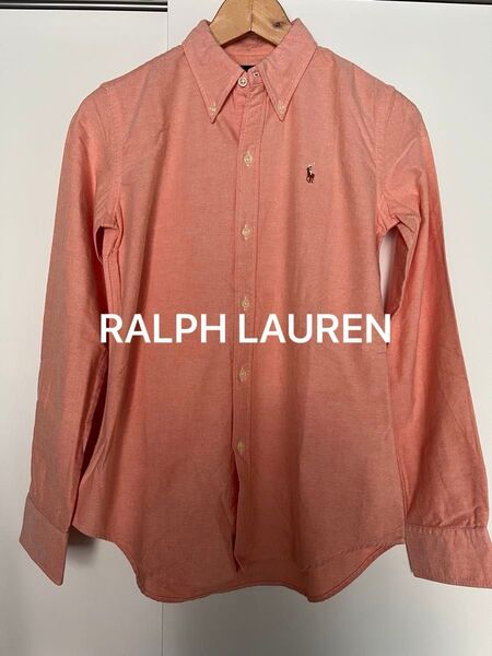 ラルフローレン ボタンダウンシャツ オックスフォードシャツ オレンジ RALPH LAUREN