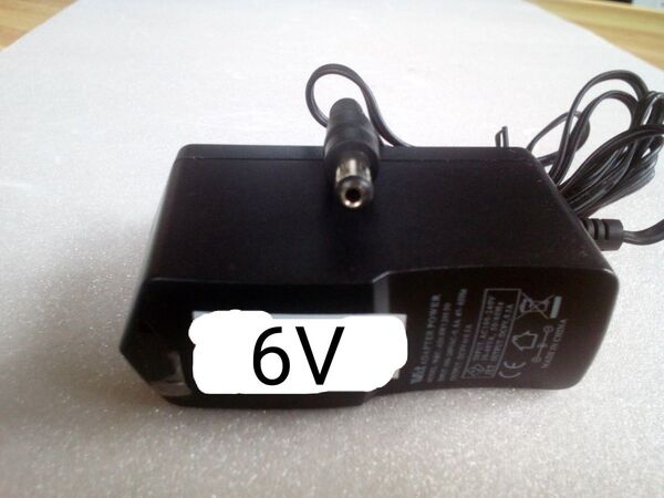 6V アダプタ電源ケーブルセット