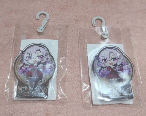 壱百満天原サロメ アクリルバッジ 2個セット にじさんじ