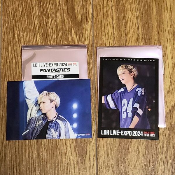 FANTASTICS 佐藤大樹 フォトカード2種 LDH LIVE EXPO コラボカフェ コラボレーションカフェ トレカ