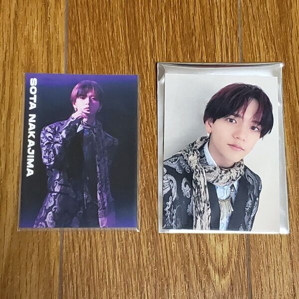 FANTASTICS 中島颯太 CD Dimensional Bridge 封入特典 店舗店頭特典 フォトカード2種 LDH