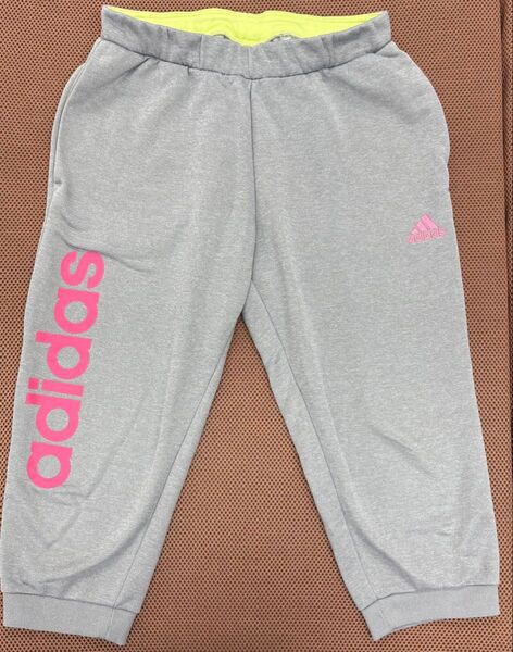 adidas グレー ズボン アディダス Sサイズ