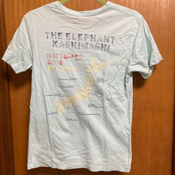 宮本浩次 エレファントカシマシ 2018年 夏フェス Tシャツ ライトブルー Sサイズ