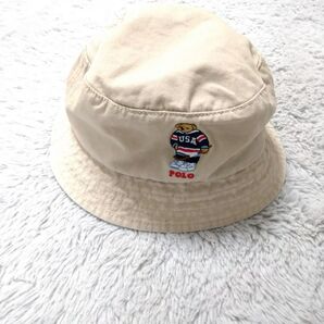 大人気 ポロベア ラルフローレン POLO RALPH LAUREN 帽子 コットン 頭回58cm