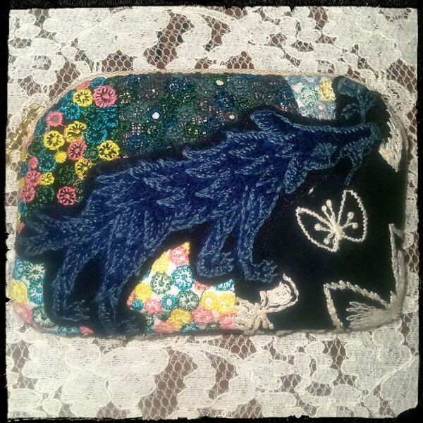 ミナペルホネン wolf&flower他希少生地& pjc生地ハンドメイドポーチ☆未使用