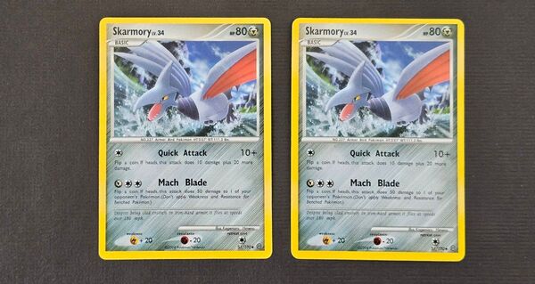 英語版 エアームド Skarmory 2008 ポケモンカード 2枚
