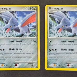 英語版 エアームド Skarmory 2008 ポケモンカード 2枚