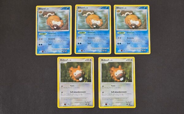 英語版 ビーダル Bibarel ビッパ Bidoof 2008 ポケモンカード